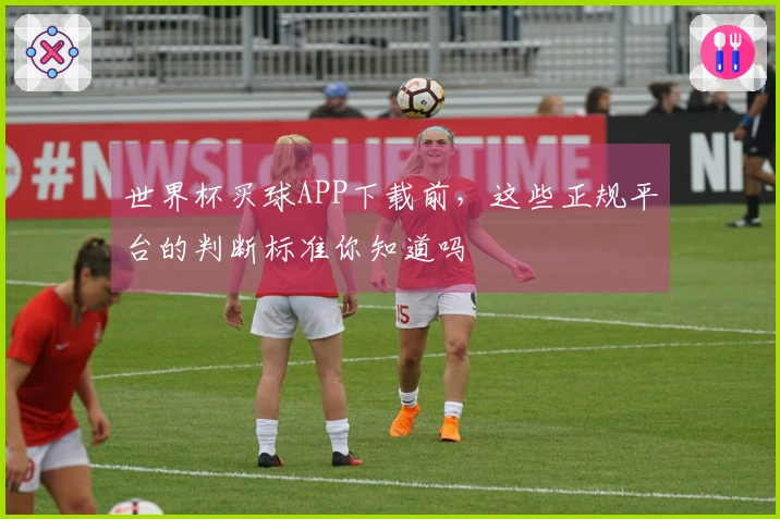 世界杯买球APP下载前，这些正规平台的判断标准你知道吗