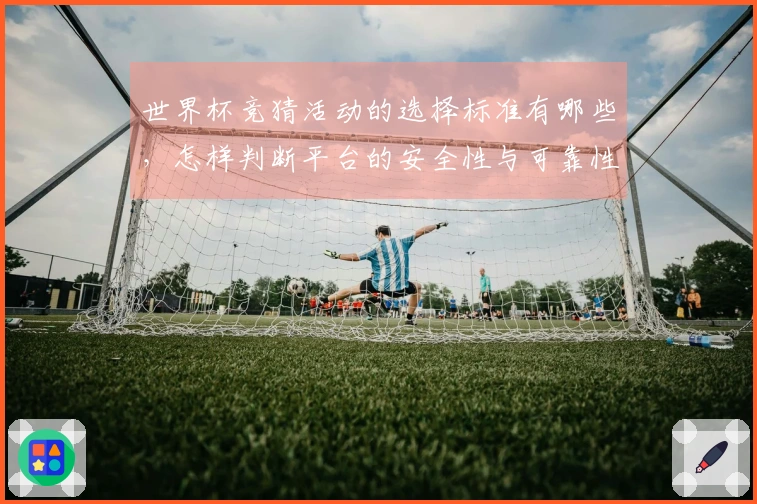 世界杯竞猜活动的选择标准有哪些，怎样判断平台的安全性与可靠性？
