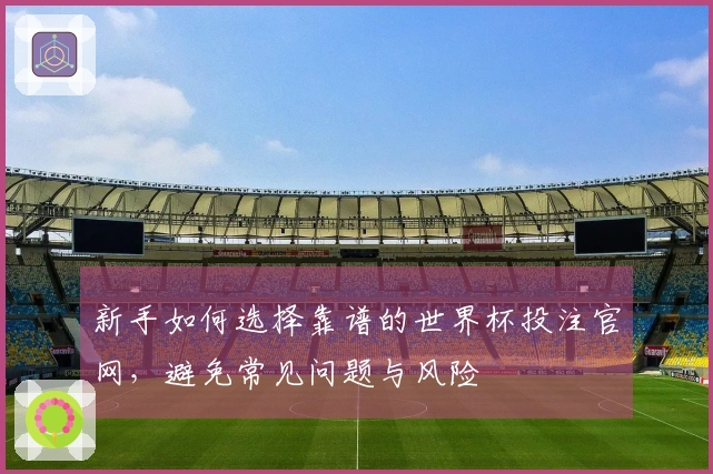 新手如何选择靠谱的世界杯投注官网，避免常见问题与风险